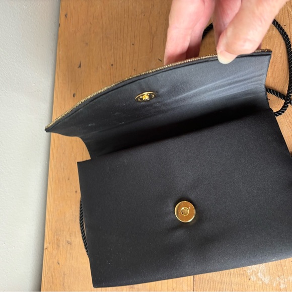 Mickey Mouse beaded black evening bag. - Picture 3 of 4